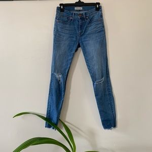 Madewell 9” High Rise Skinny Jeans